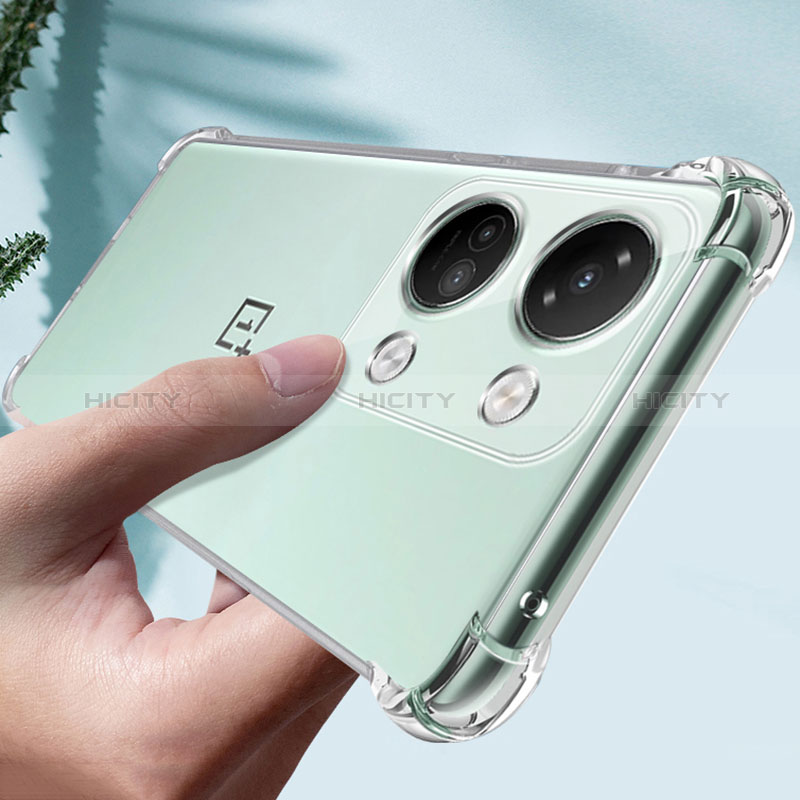 Carcasa Silicona Ultrafina Transparente T03 para OnePlus Ace 2V 5G Claro