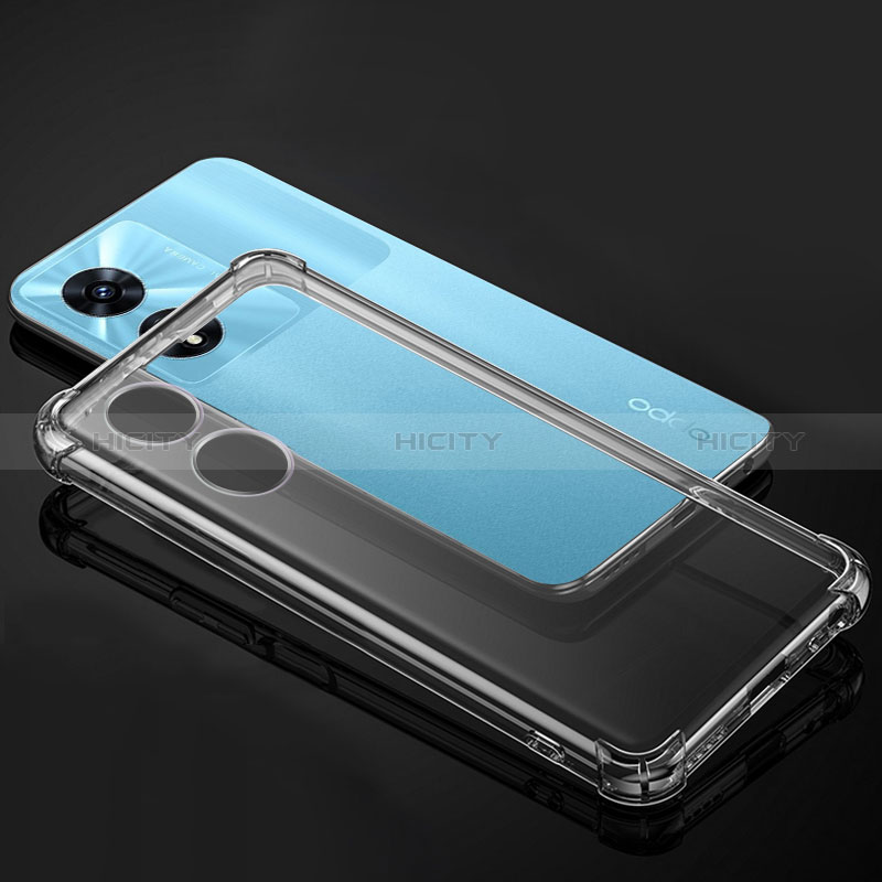 Carcasa Silicona Ultrafina Transparente T03 para Oppo A1 Pro 5G Claro