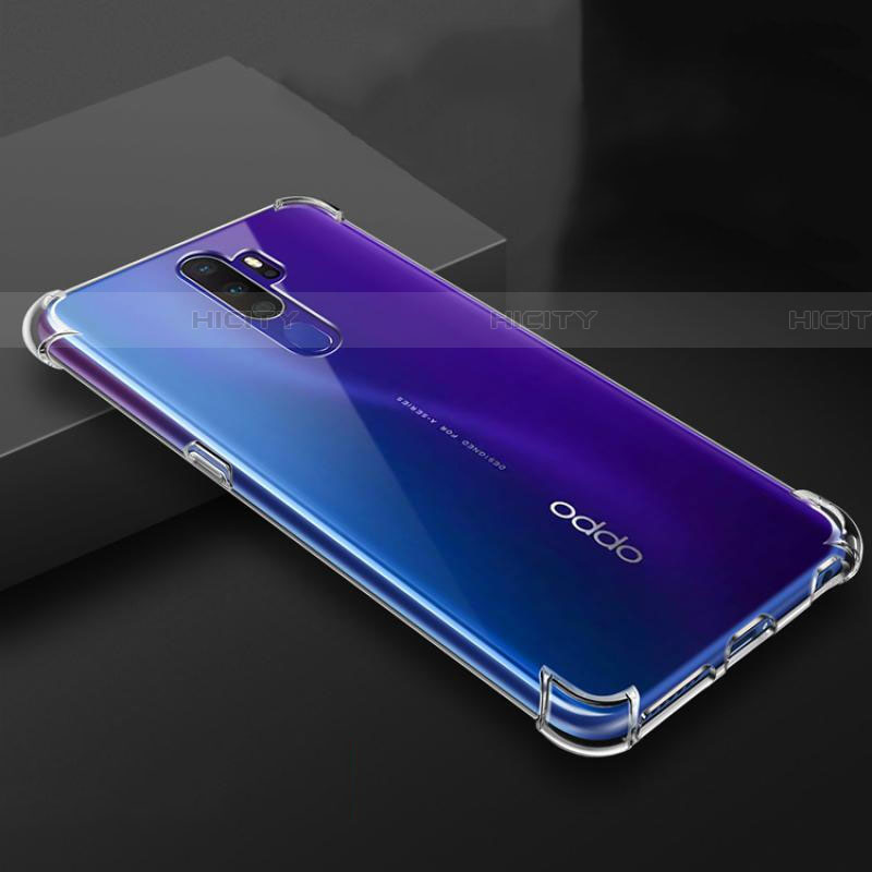 Carcasa Silicona Ultrafina Transparente T03 para Oppo A11X Claro