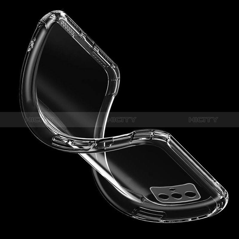 Carcasa Silicona Ultrafina Transparente T03 para Oppo A93s 5G Claro