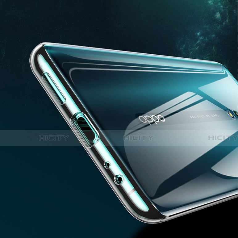 Carcasa Silicona Ultrafina Transparente T03 para Oppo Reno Z Claro