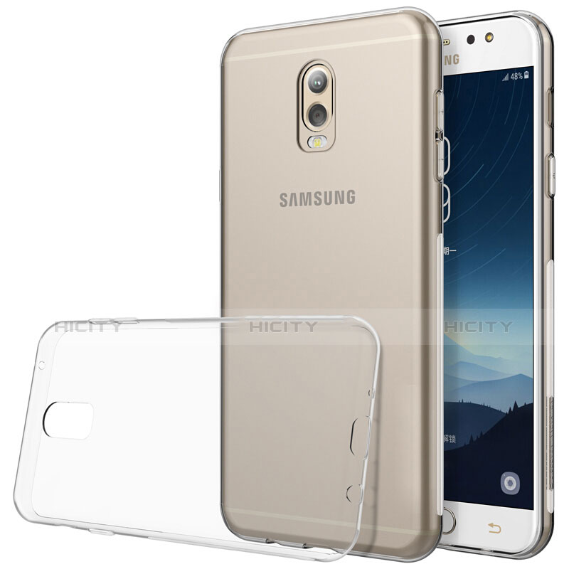 Carcasa Silicona Ultrafina Transparente T03 para Samsung Galaxy C7 (2017) Claro