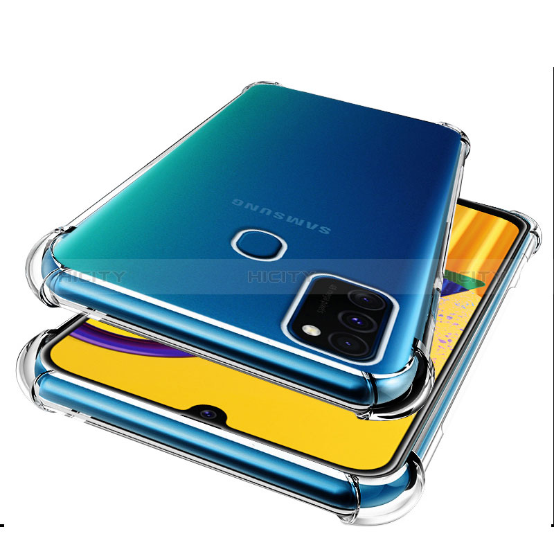 Carcasa Silicona Ultrafina Transparente T03 para Samsung Galaxy M21 Claro