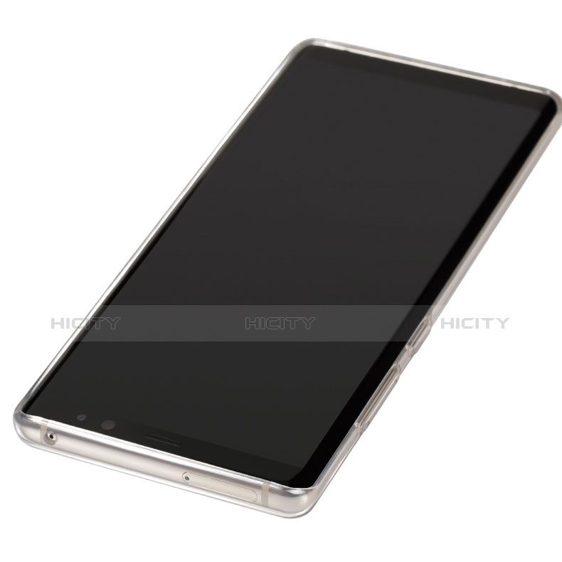 Carcasa Silicona Ultrafina Transparente T03 para Samsung Galaxy Note 8 Claro