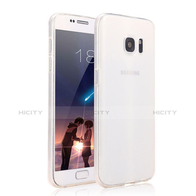 Carcasa Silicona Ultrafina Transparente T03 para Samsung Galaxy S7 G930F G930FD Claro