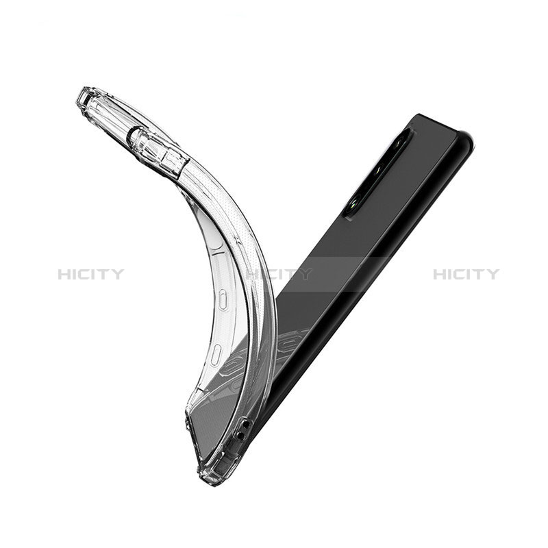 Carcasa Silicona Ultrafina Transparente T03 para Sony Xperia 10 III SO-52B Claro