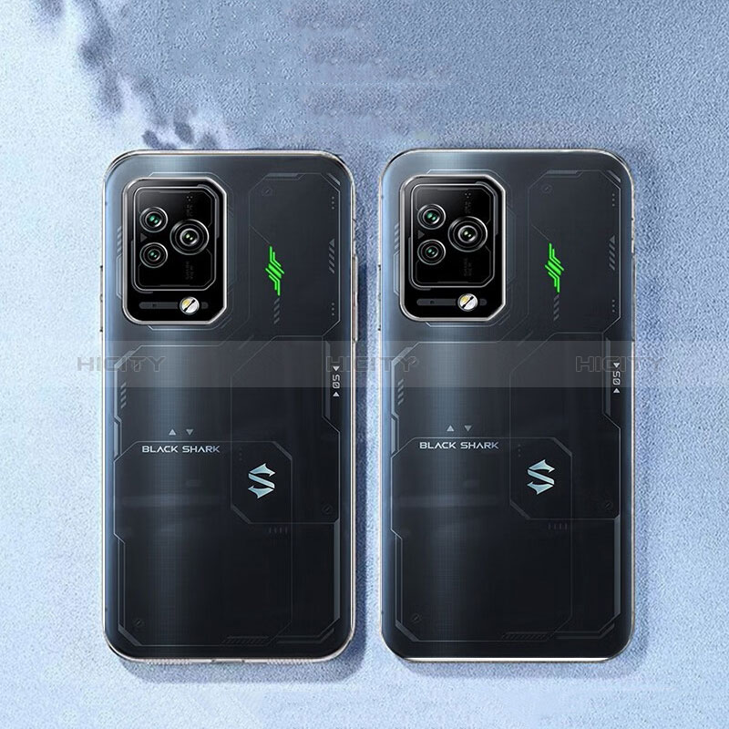 Carcasa Silicona Ultrafina Transparente T03 para Xiaomi Black Shark 5 Pro 5G Claro