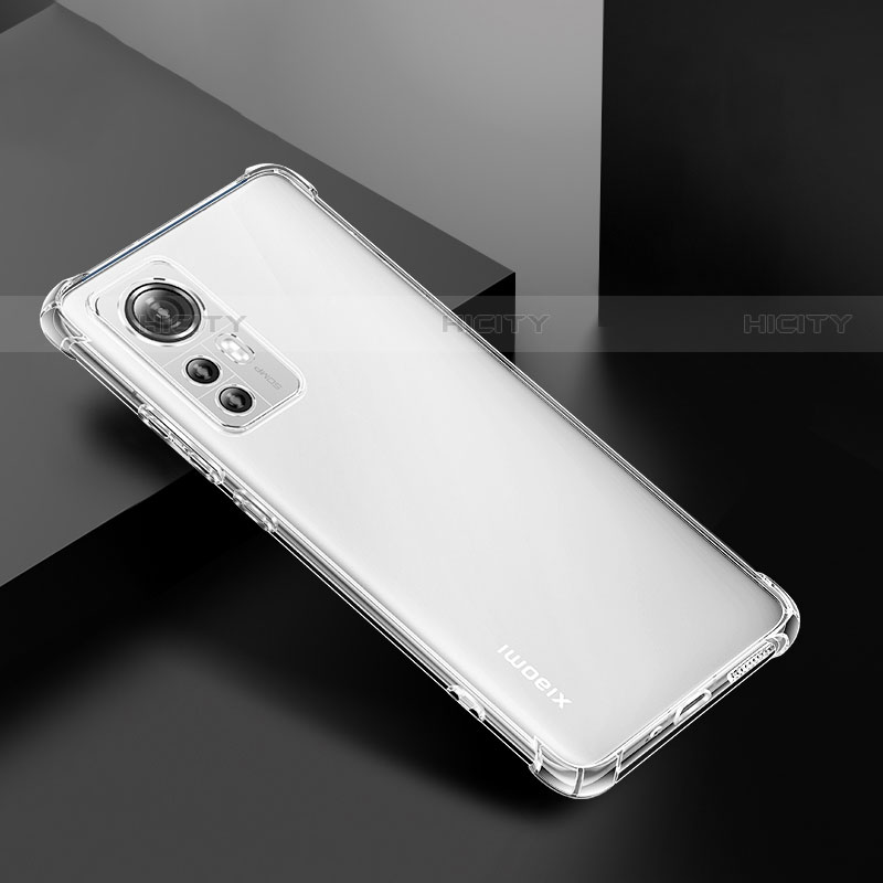 Carcasa Silicona Ultrafina Transparente T03 para Xiaomi Mi 12 5G Claro