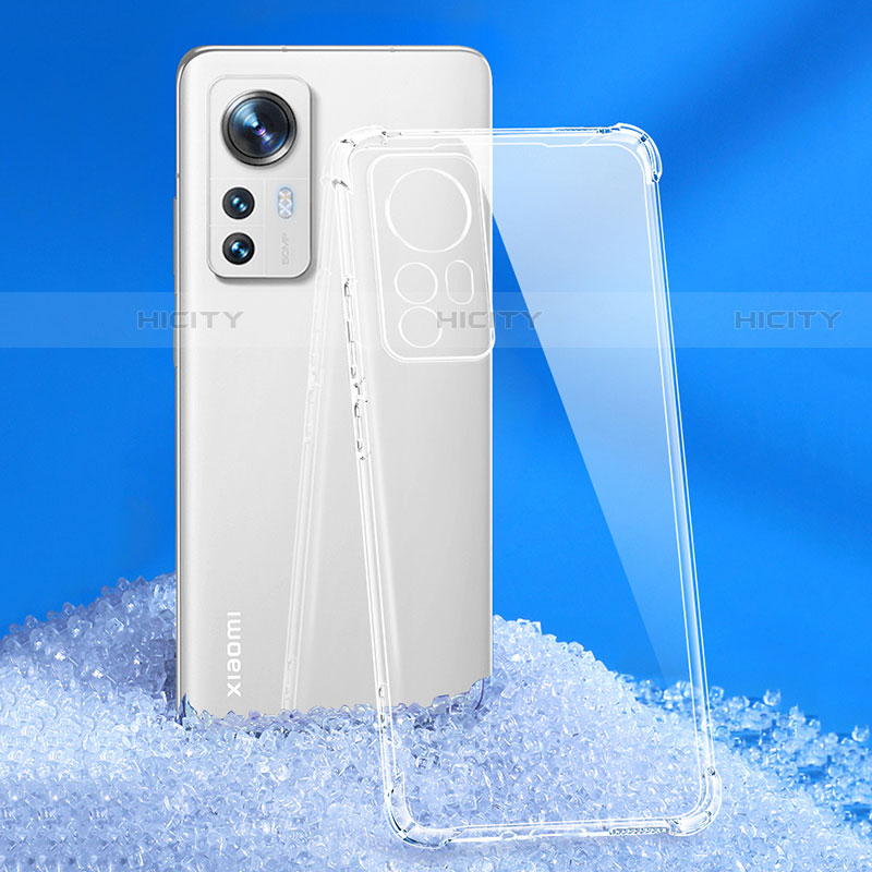 Carcasa Silicona Ultrafina Transparente T03 para Xiaomi Mi 12 Lite 5G Claro