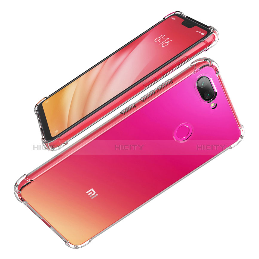 Carcasa Silicona Ultrafina Transparente T03 para Xiaomi Mi 8 Lite Claro