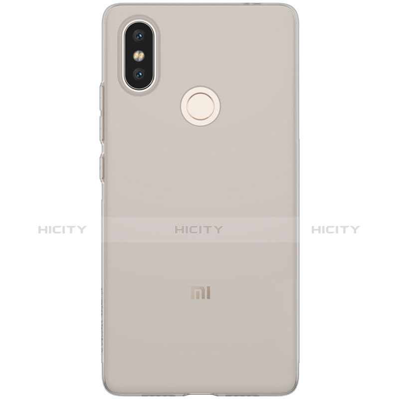 Carcasa Silicona Ultrafina Transparente T03 para Xiaomi Mi 8 SE Gris