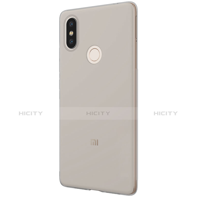 Carcasa Silicona Ultrafina Transparente T03 para Xiaomi Mi 8 SE Gris