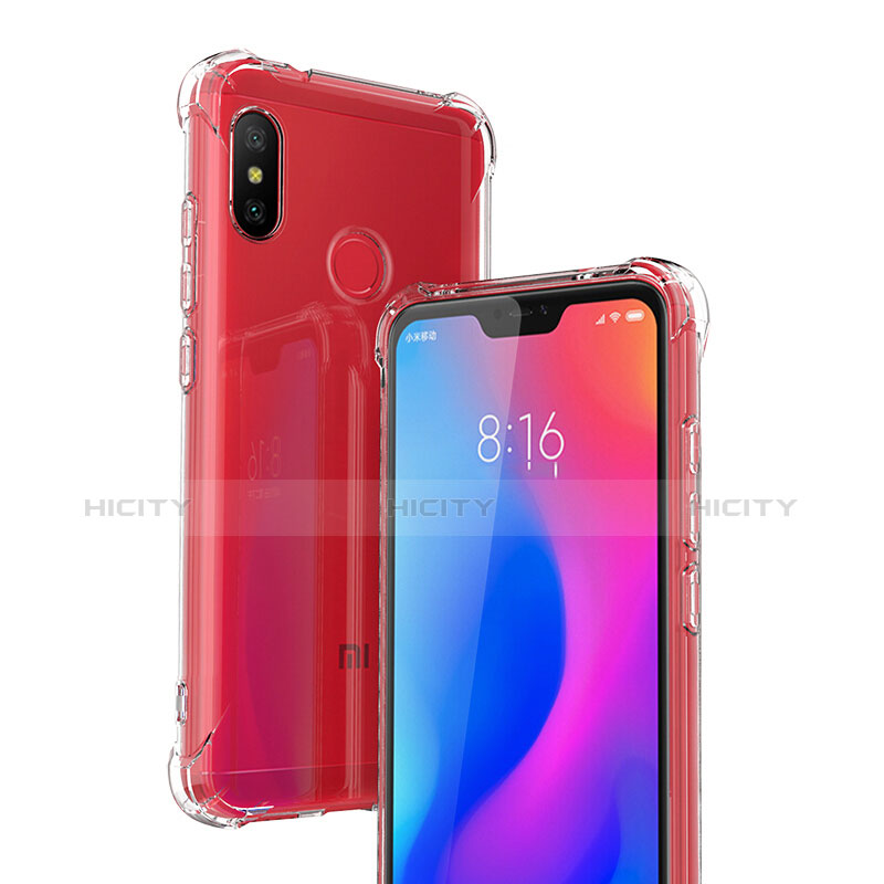 Carcasa Silicona Ultrafina Transparente T03 para Xiaomi Redmi 6 Pro Claro