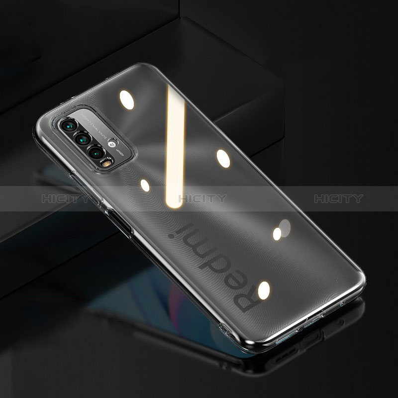 Carcasa Silicona Ultrafina Transparente T03 para Xiaomi Redmi 9T 4G Claro