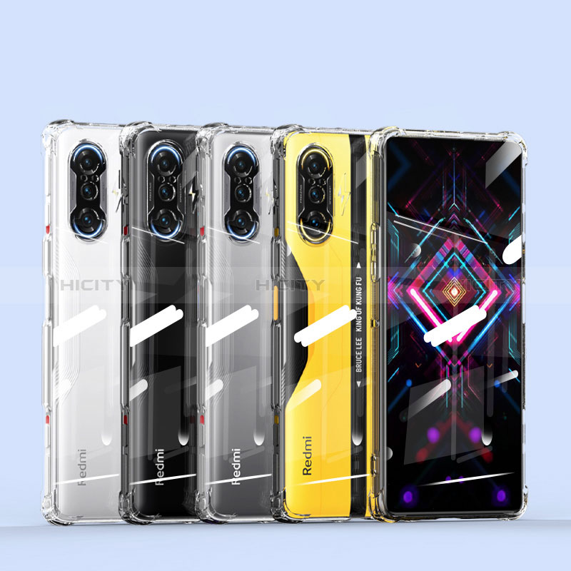 Carcasa Silicona Ultrafina Transparente T03 para Xiaomi Redmi K40 Gaming 5G Claro