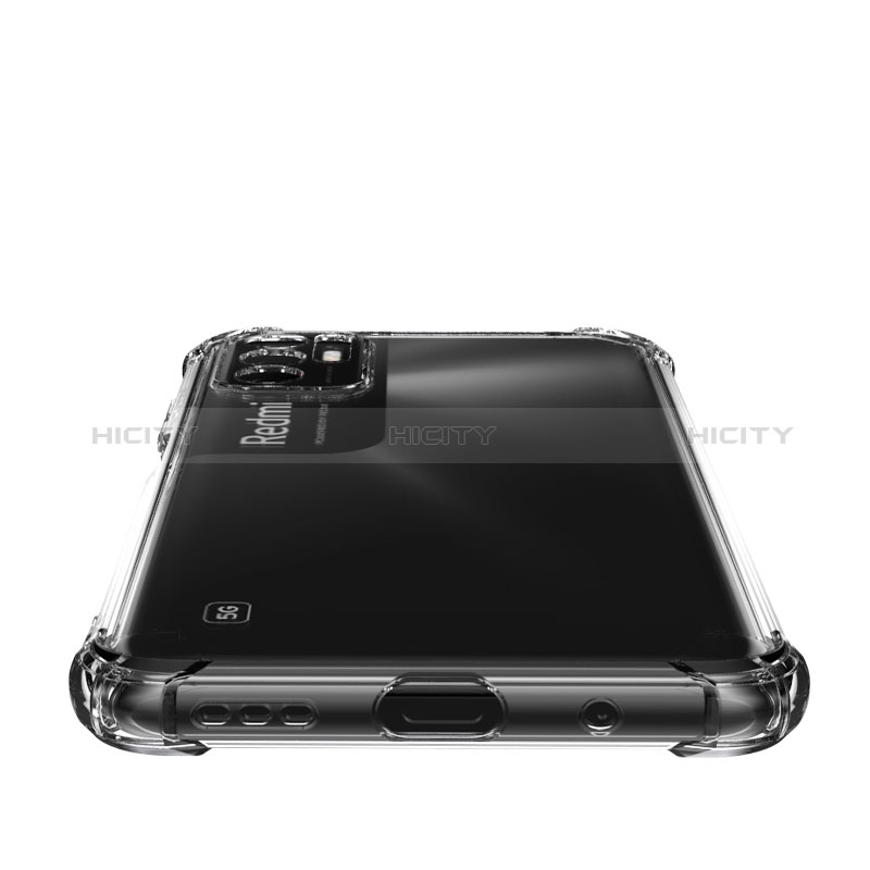 Carcasa Silicona Ultrafina Transparente T03 para Xiaomi Redmi Note 10 5G Claro