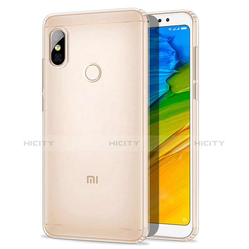 Carcasa Silicona Ultrafina Transparente T03 para Xiaomi Redmi Note 5 Claro