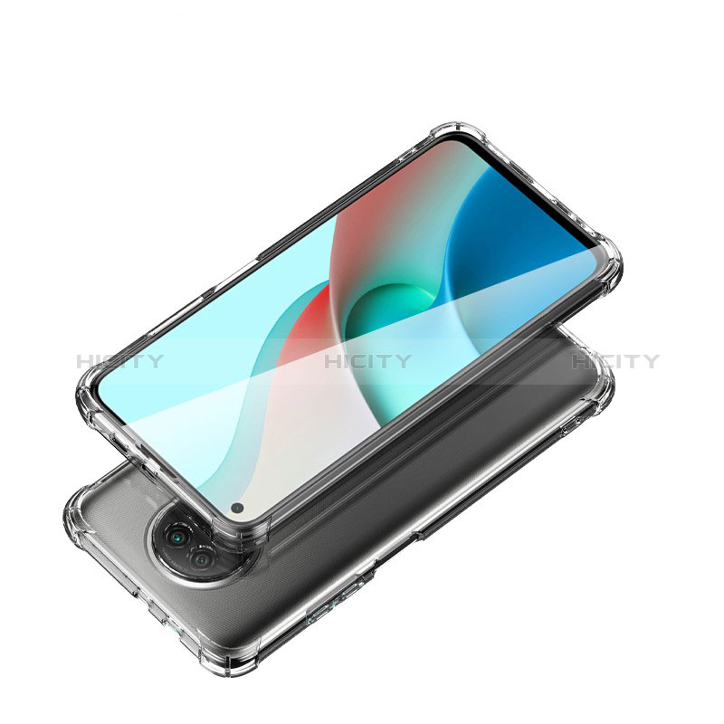 Carcasa Silicona Ultrafina Transparente T03 para Xiaomi Redmi Note 9 5G Claro