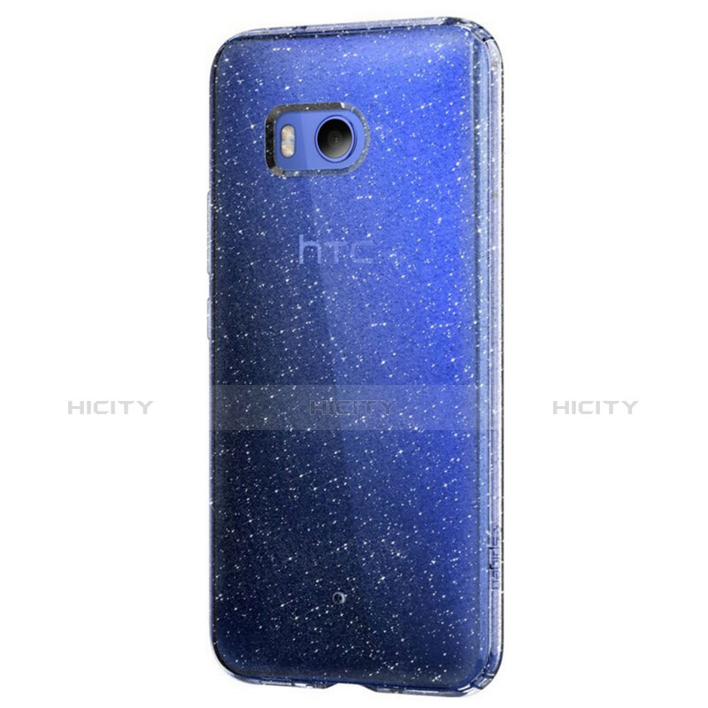 Carcasa Silicona Ultrafina Transparente T04 para HTC U11 Claro