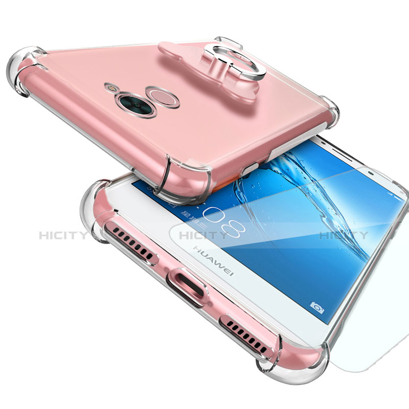 Carcasa Silicona Ultrafina Transparente T04 para Huawei Enjoy 7 Plus Claro