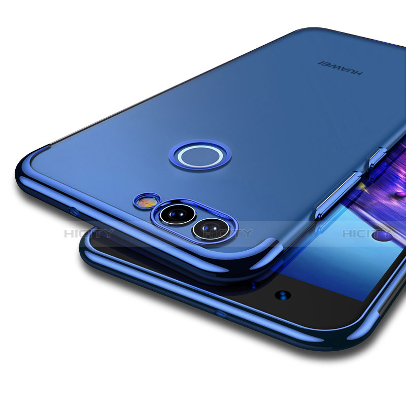 Carcasa Silicona Ultrafina Transparente T04 para Huawei Nova 2 Azul