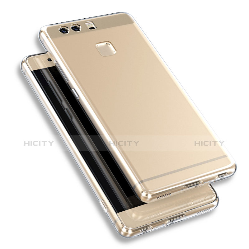 Carcasa Silicona Ultrafina Transparente T04 para Huawei P9 Claro