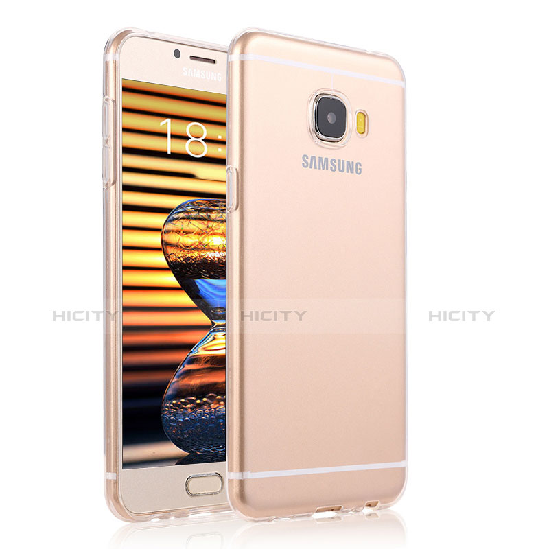 Carcasa Silicona Ultrafina Transparente T04 para Samsung Galaxy C5 Pro C5010 Claro