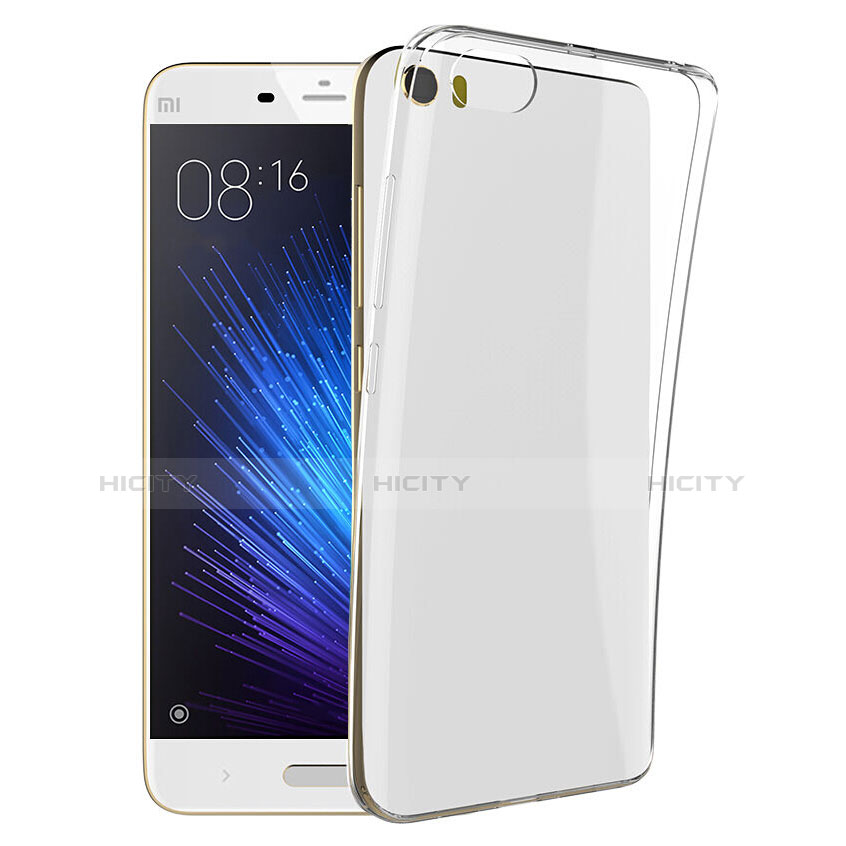 Carcasa Silicona Ultrafina Transparente T04 para Xiaomi Mi 5 Claro