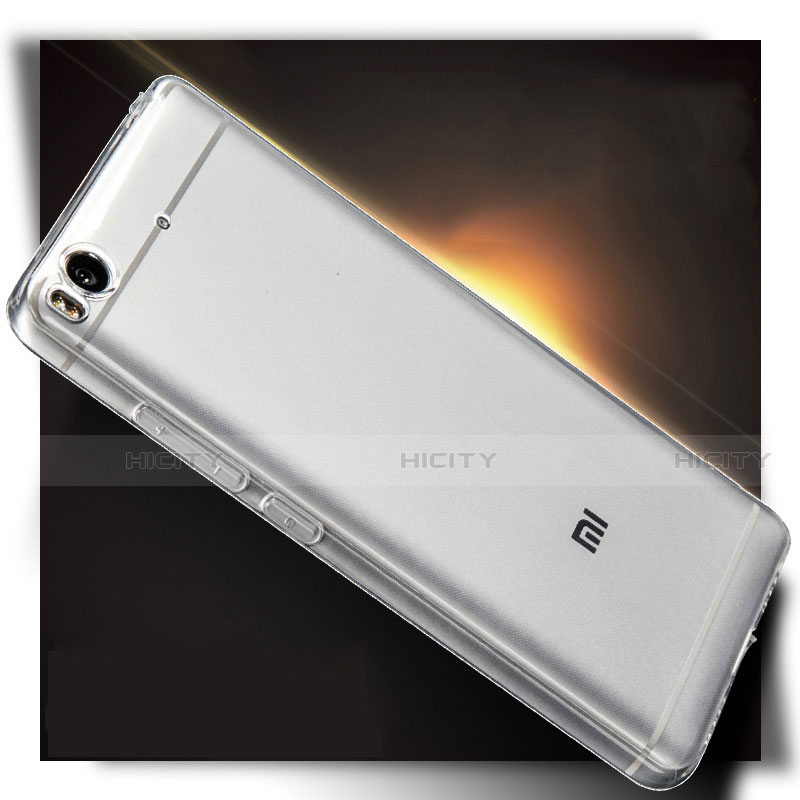 Carcasa Silicona Ultrafina Transparente T04 para Xiaomi Mi 5S Claro
