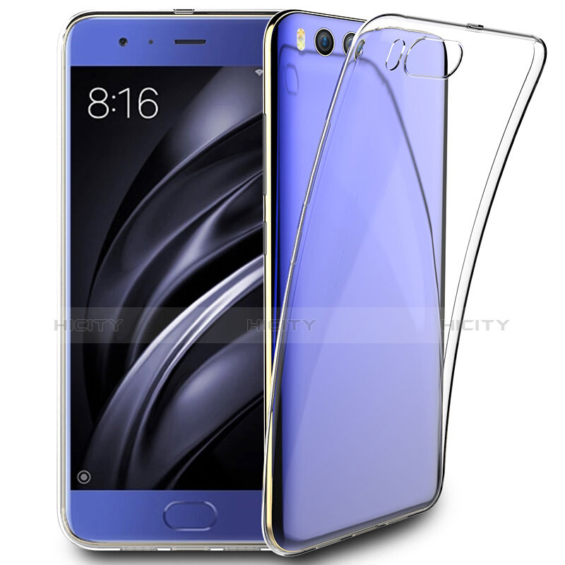 Carcasa Silicona Ultrafina Transparente T04 para Xiaomi Mi 6 Claro