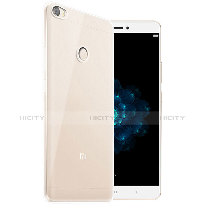 Carcasa Silicona Ultrafina Transparente T04 para Xiaomi Mi Max Claro