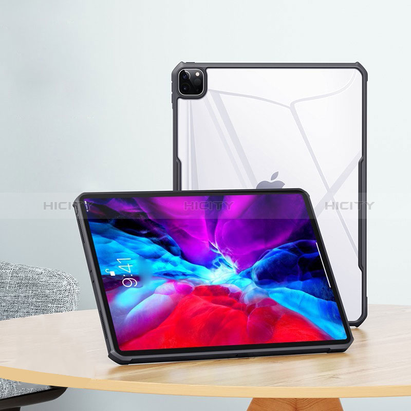 Carcasa Silicona Ultrafina Transparente T05 para Apple iPad Pro 11 (2022) Negro