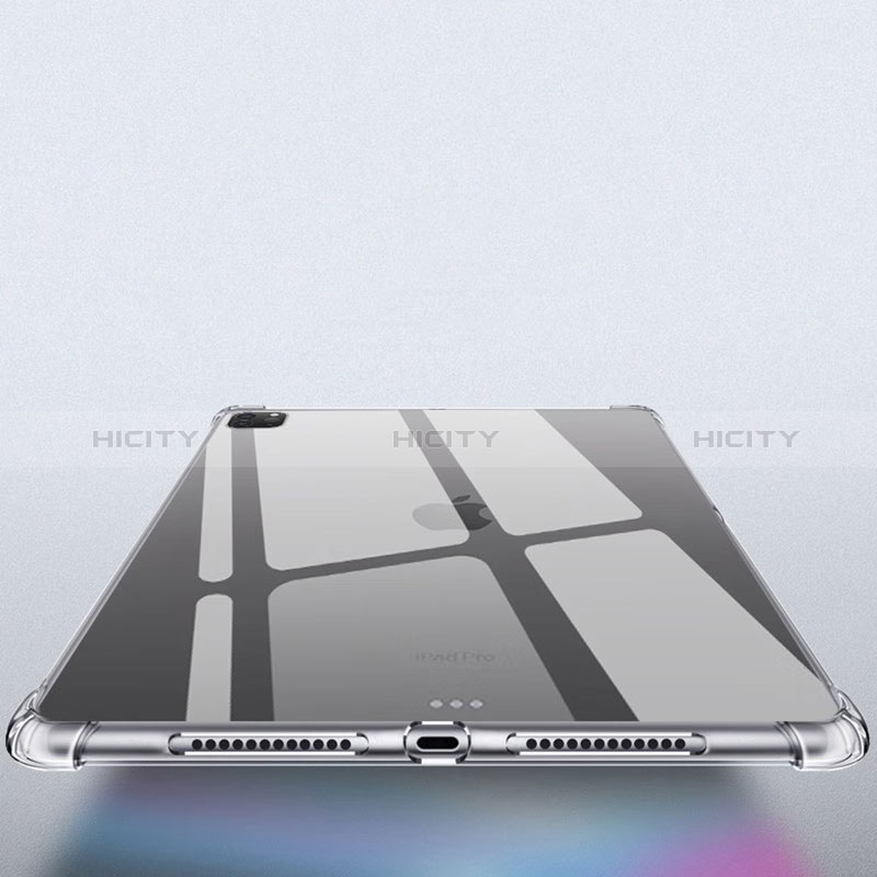 Carcasa Silicona Ultrafina Transparente T05 para Apple iPad Pro 12.9 (2021) Claro