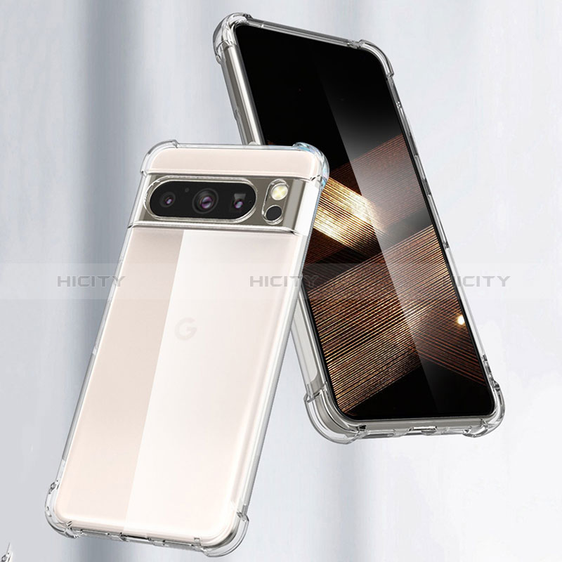 Carcasa Silicona Ultrafina Transparente T05 para Google Pixel 8 Pro 5G Claro