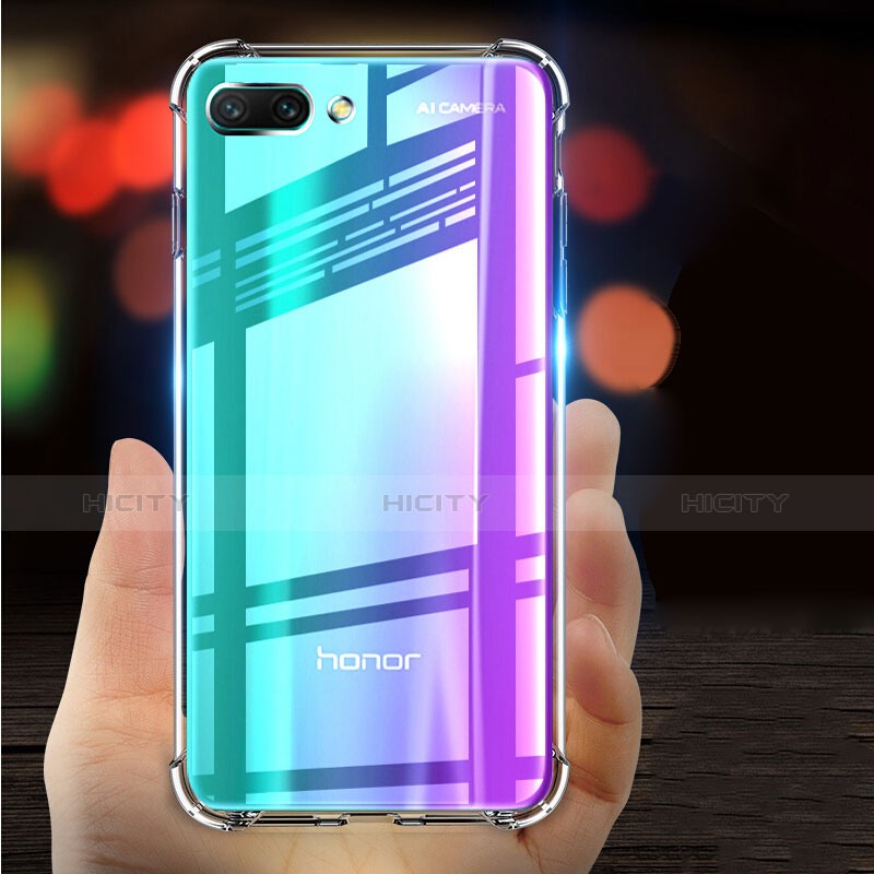 Carcasa Silicona Ultrafina Transparente T05 para Huawei Honor 10 Claro