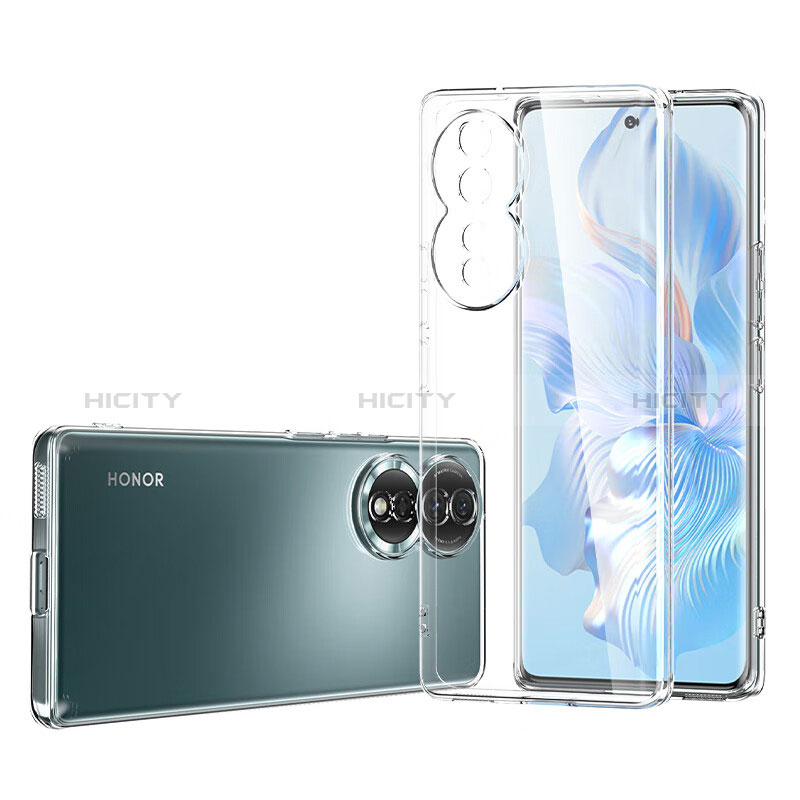 Carcasa Silicona Ultrafina Transparente T05 para Huawei Honor 80 5G Claro