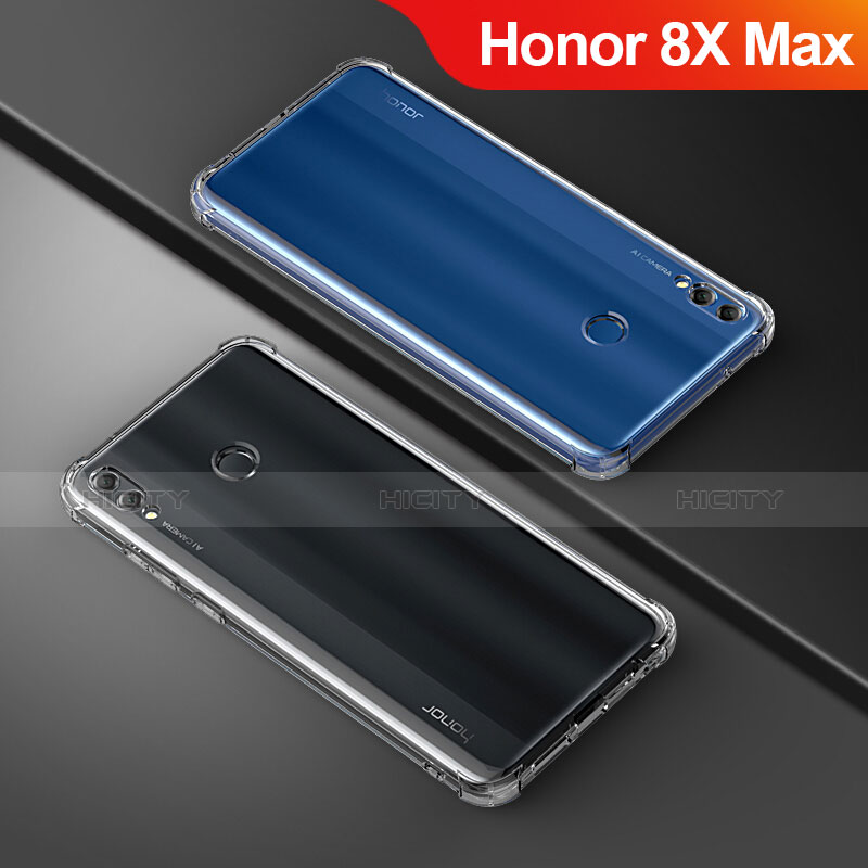 Carcasa Silicona Ultrafina Transparente T05 para Huawei Honor 8X Max Claro