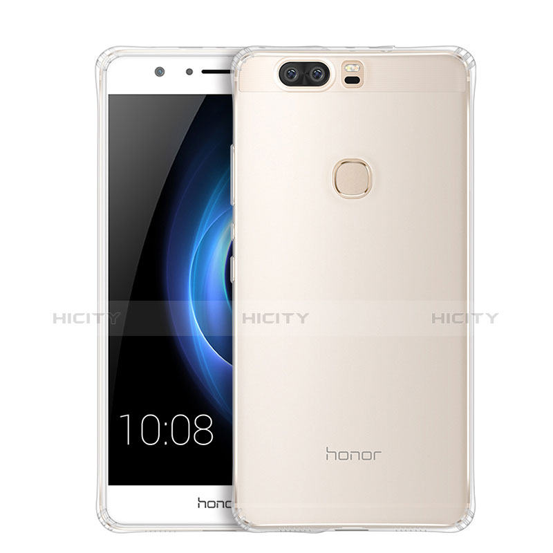 Carcasa Silicona Ultrafina Transparente T05 para Huawei Honor V8 Claro