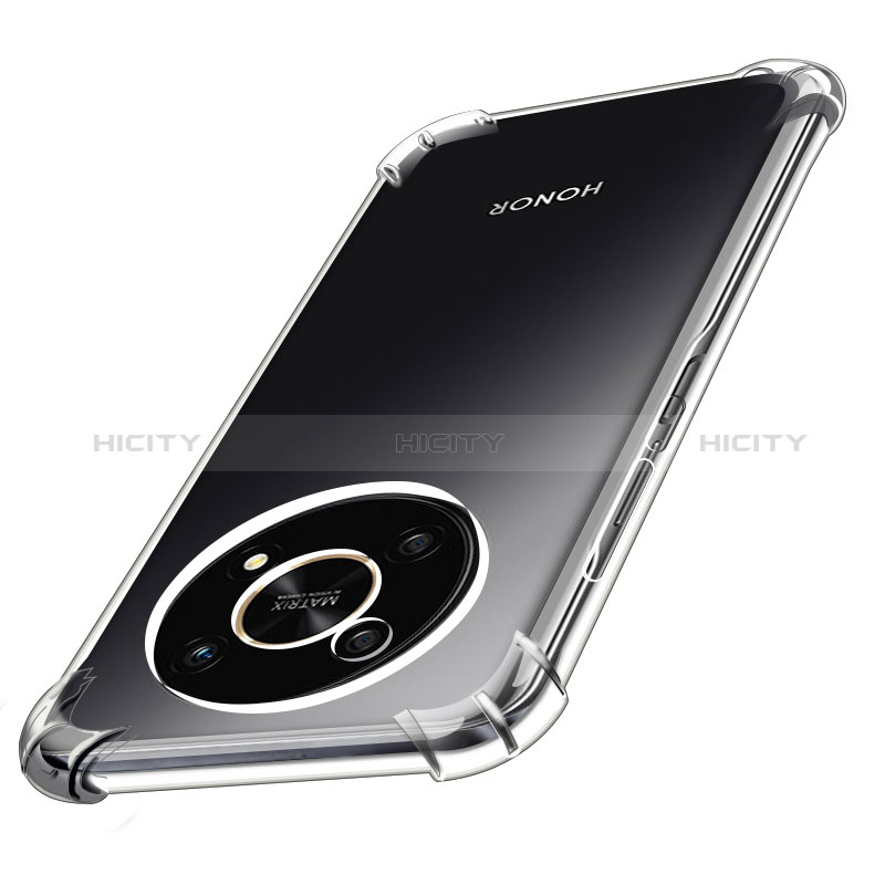 Carcasa Silicona Ultrafina Transparente T05 para Huawei Honor X9 5G Claro