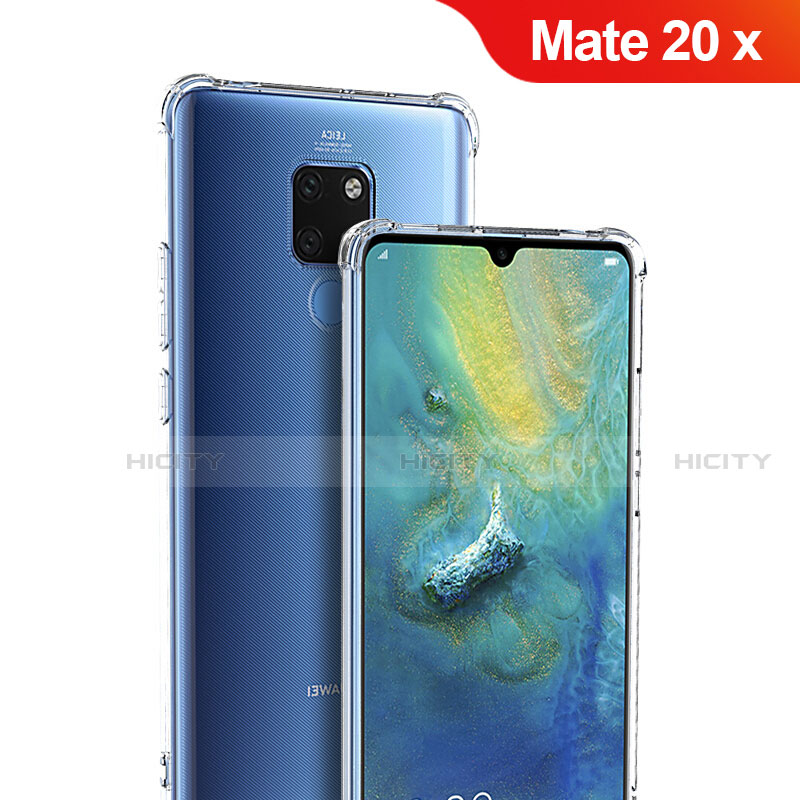 Carcasa Silicona Ultrafina Transparente T05 para Huawei Mate 20 X 5G Claro