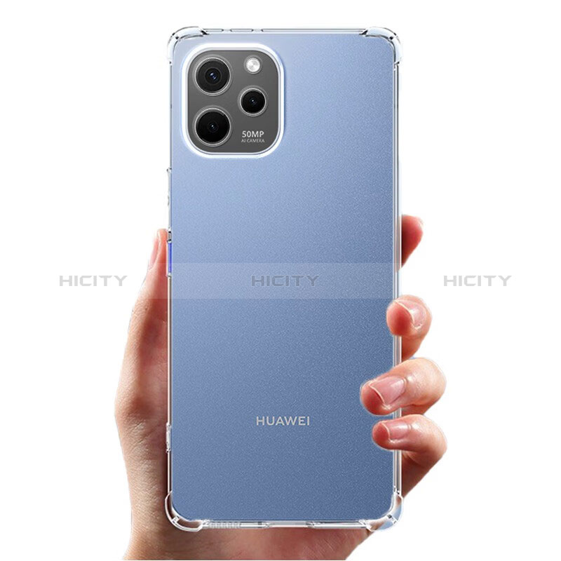 Carcasa Silicona Ultrafina Transparente T05 para Huawei Nova Y61 Claro