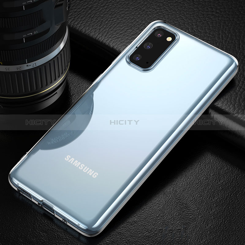 Carcasa Silicona Ultrafina Transparente T05 para Samsung Galaxy S20 Claro