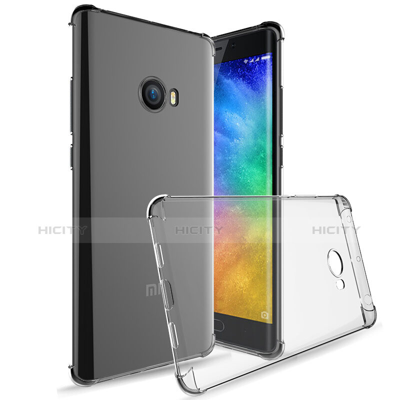 Carcasa Silicona Ultrafina Transparente T05 para Xiaomi Mi Note 2 Special Edition Claro