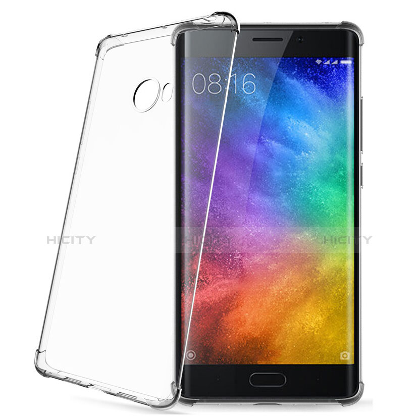 Carcasa Silicona Ultrafina Transparente T05 para Xiaomi Mi Note 2 Special Edition Claro