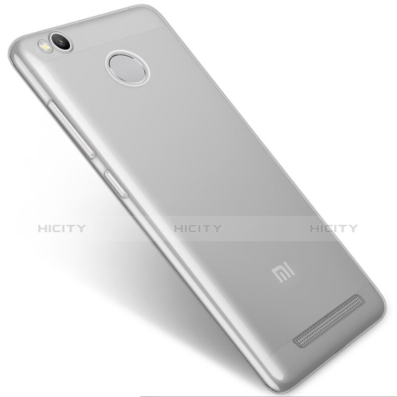 Carcasa Silicona Ultrafina Transparente T05 para Xiaomi Redmi 3 High Edition Claro