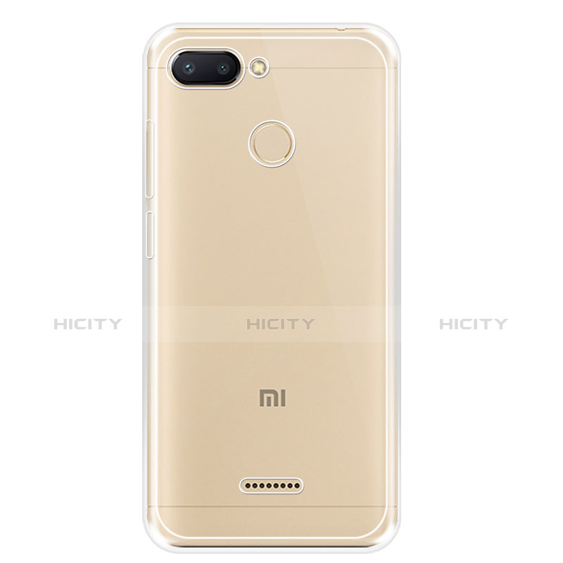 Carcasa Silicona Ultrafina Transparente T05 para Xiaomi Redmi 6 Claro