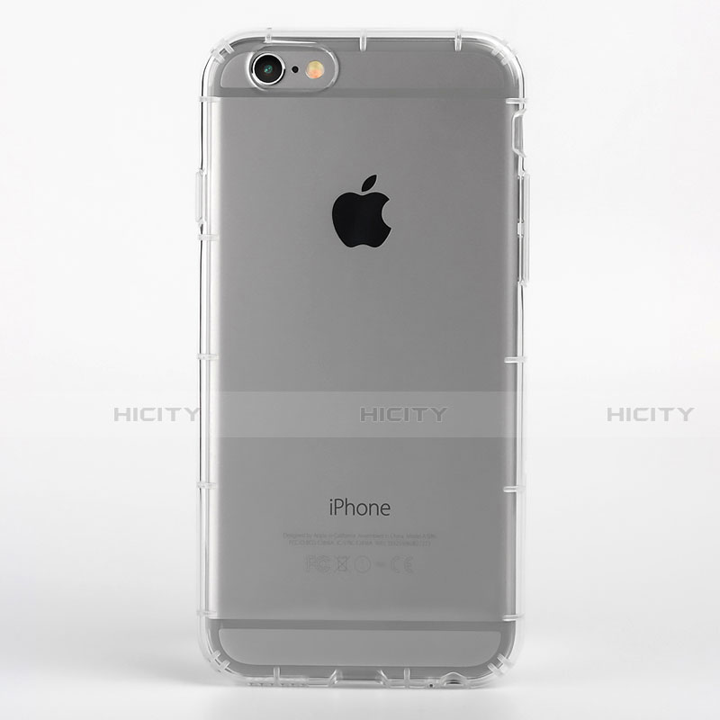 Carcasa Silicona Ultrafina Transparente T06 para Apple iPhone 6 Claro