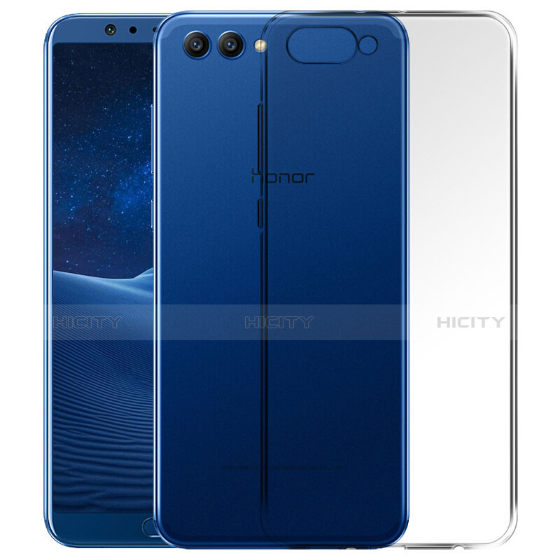 Carcasa Silicona Ultrafina Transparente T06 para Huawei Honor V10 Claro