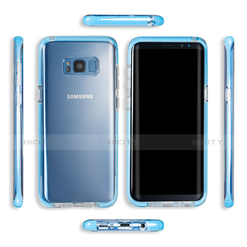 Carcasa Silicona Ultrafina Transparente T06 para Samsung Galaxy S8 Claro