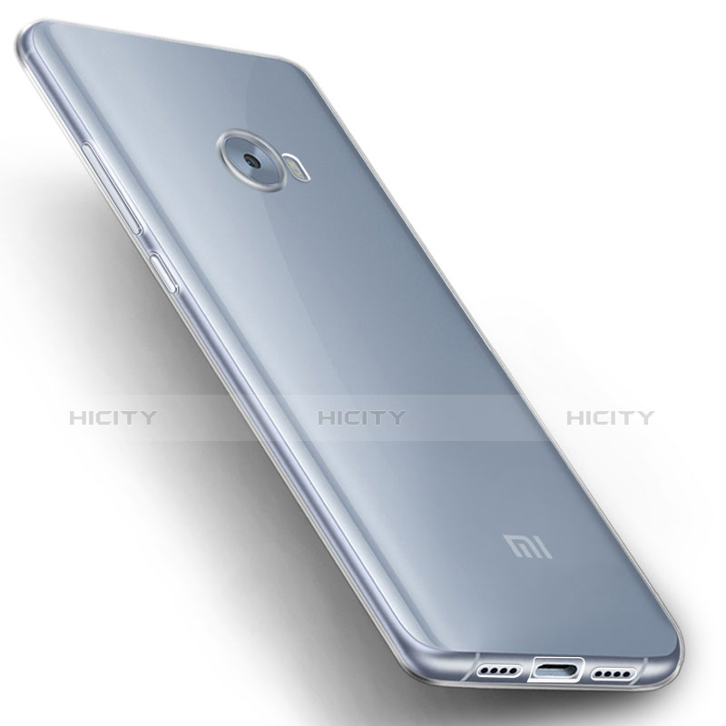 Carcasa Silicona Ultrafina Transparente T06 para Xiaomi Mi Note 2 Special Edition Gris